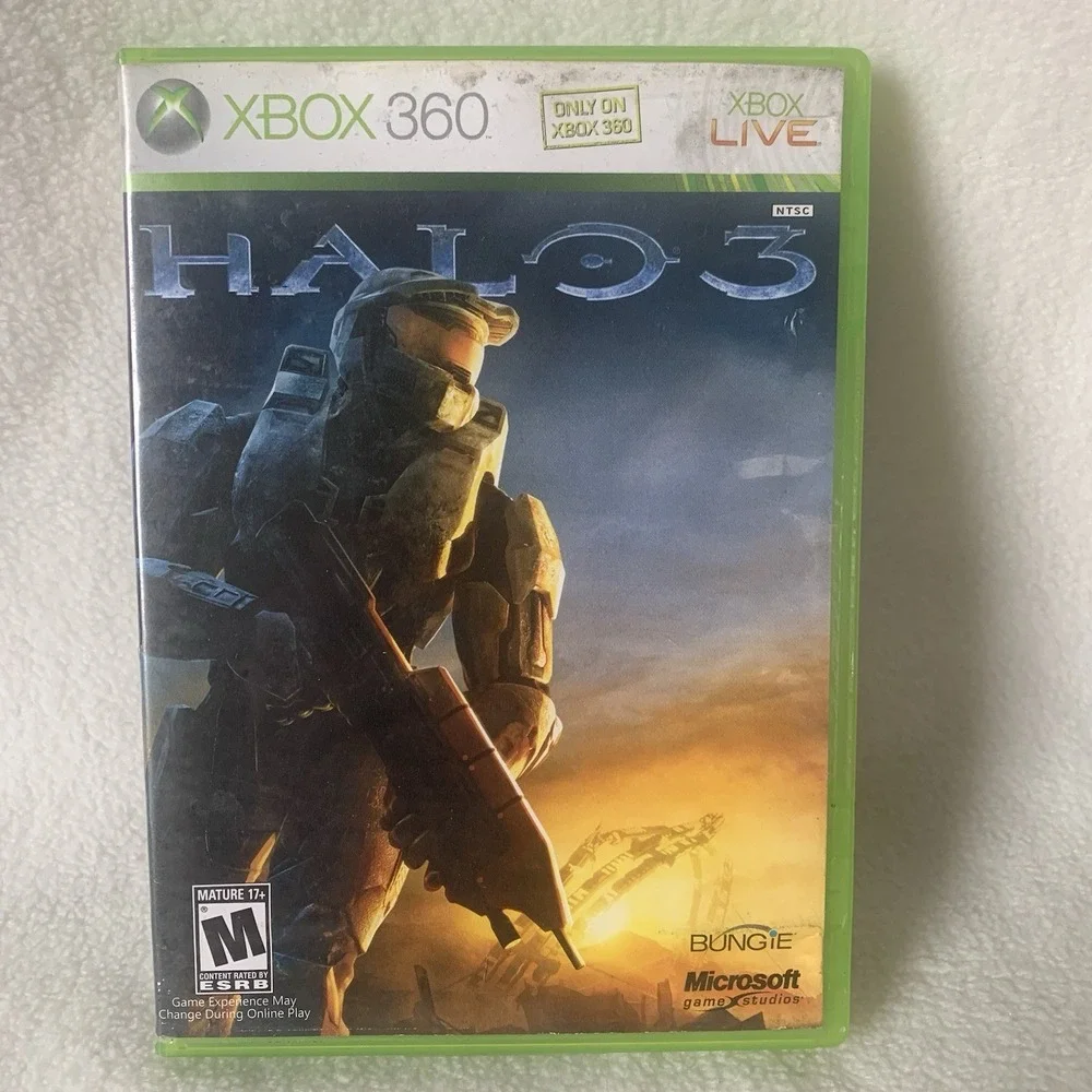 Halo 3 (Xbox 360, 2007) - Complete CIB w/ Manual and Poster, TESTED AND WORKING